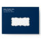 Navy Blue Nautical White Striped Wedding Envelopes