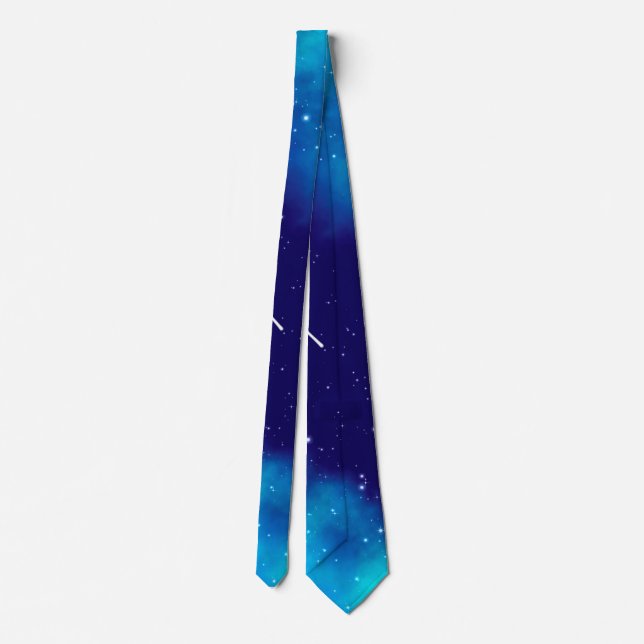 Navy Blue Nightsky Tie (Back)