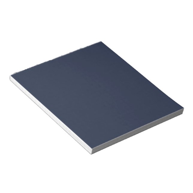 Navy Blue Notepad (Angled)