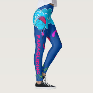 Navy Blue Paragliding Pixie leggings
