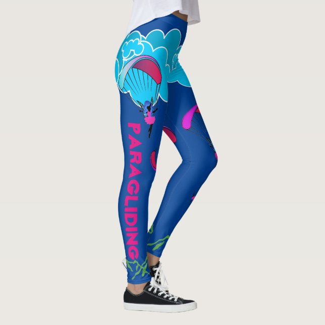 Navy Blue Paragliding Pixie leggings (Right)