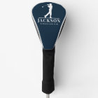 Navy Blue Personalised Monogram Golf Swing