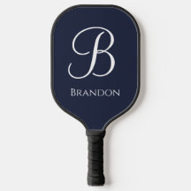 Navy Blue Personalised Name and Monogram