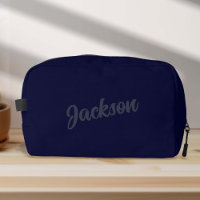 Navy BLue Personalised Name Mens