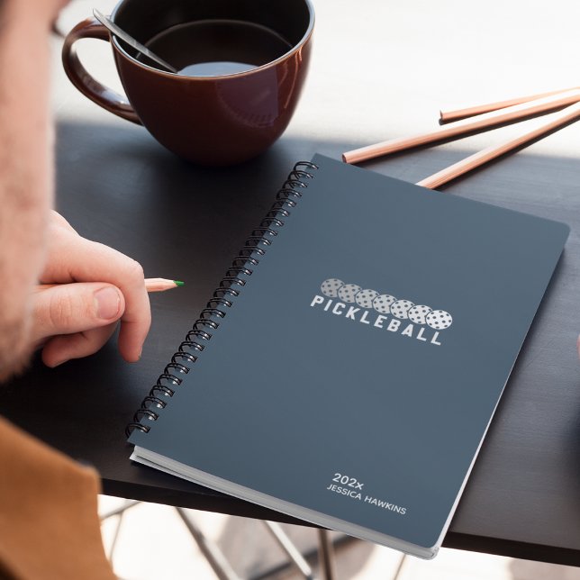 Navy Blue Pickleball Personal Weekly Planner (Creator Uploaded)