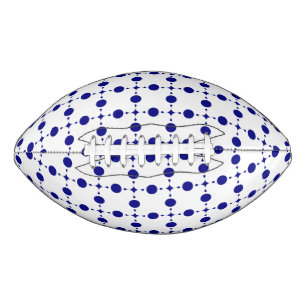 Navy Blue Polka Dots, Polka Dot Pattern, Dots American Football