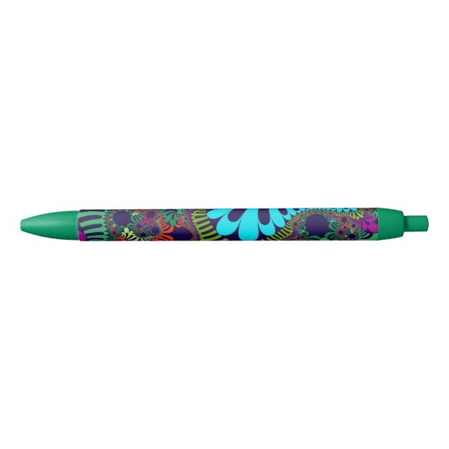 Navy Blue Rainbow Mod Ink Pen (Front)