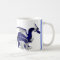 Navy Blue/Silver Mother and Child Dragons Mug