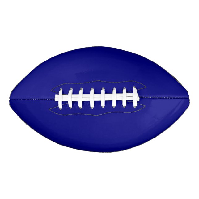 Navy Blue Solid Colour American Football (Front)