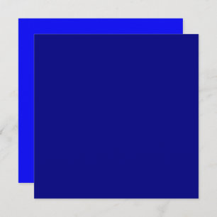 Navy Blue Solid Colour Card