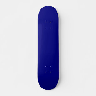 Navy Blue Solid Colour Skateboard