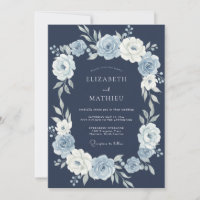 Navy Blue Solstice Wedding
