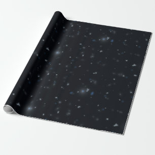 Navy Blue sparkle Wrapping Paper