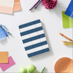 Navy Blue Stripes, White Stripes, Striped Pattern iPad Mini Cover<br><div class="desc">Elegant,  stylish and sophisticated stripes in navy blue and white colour. Modern and trendy gift,  perfect for the stripes lover in your life.</div>