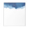 Navy Blue Watercolor Splash Personalised Notepad