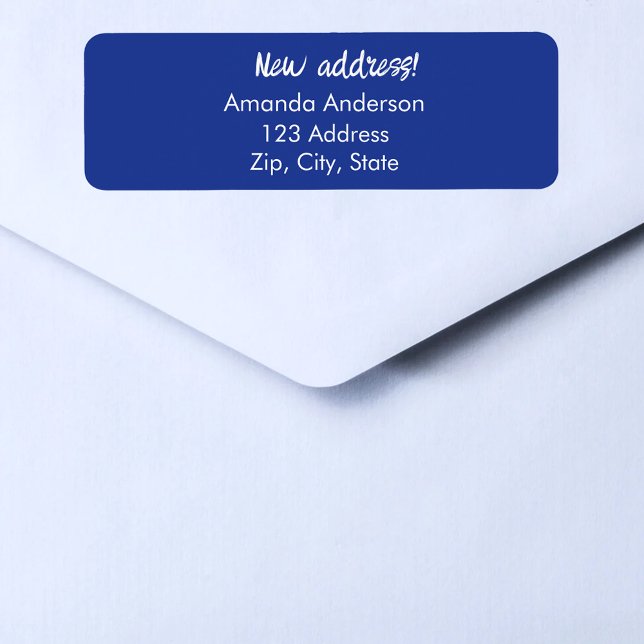 Navy blue We have moved new return address (Creator Uploaded)