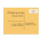 Navy Blue Wedding RSVP Postcard