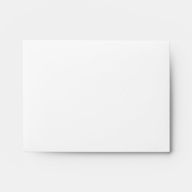 Navy Blue White Linen Envelopes A2 (Front)