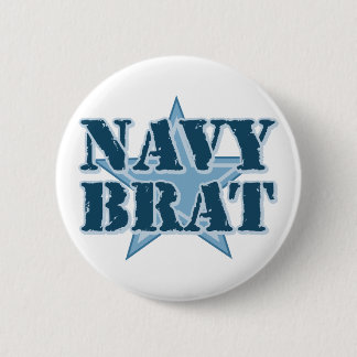 Navy Brat 6 Cm Round Badge