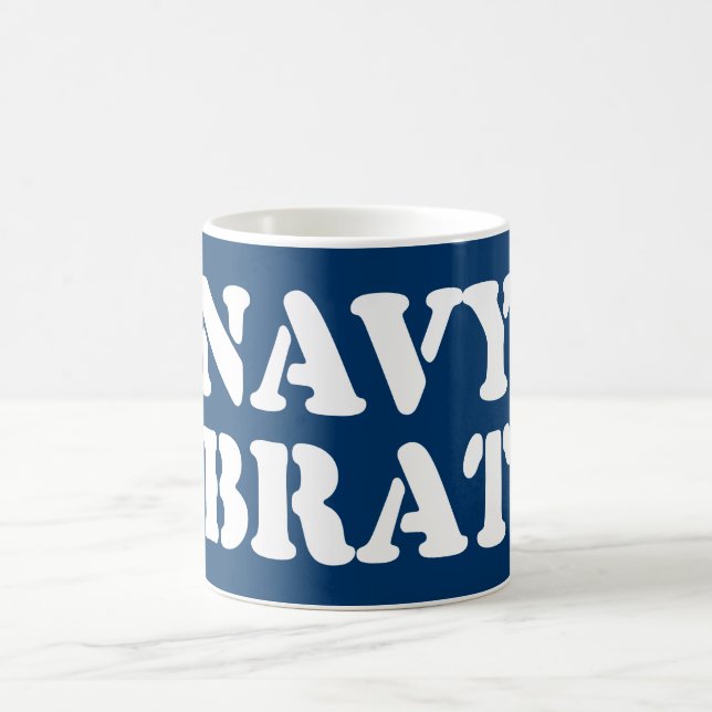 NAVY BRAT COFFEE MUG (Center)