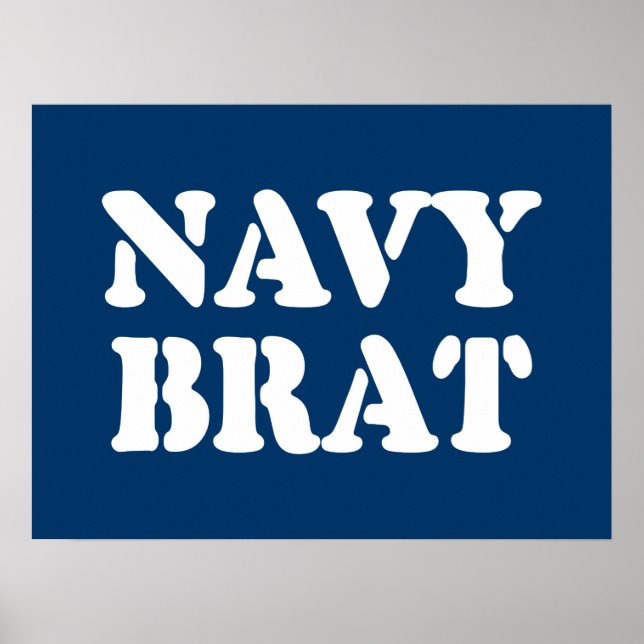 NAVY BRAT POSTER (Front)