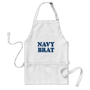 NAVY BRAT STANDARD APRON