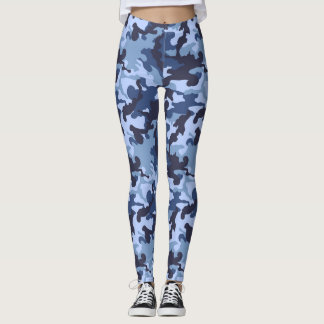 Navy Camo - Legging