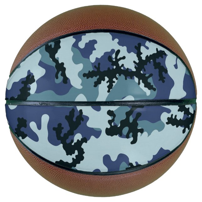 Navy camouflage basketball (Front)