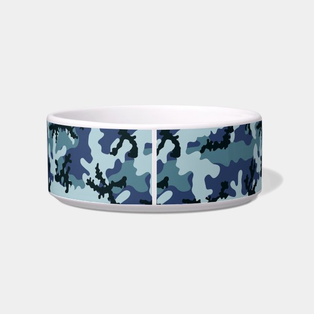 Navy camouflage bowl (Back)