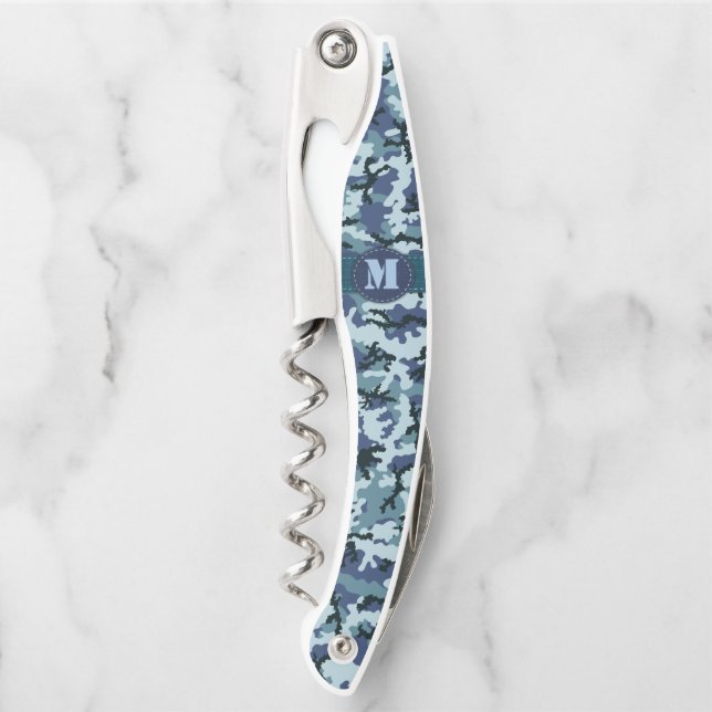 Navy Camouflage Corkscrew (Front)