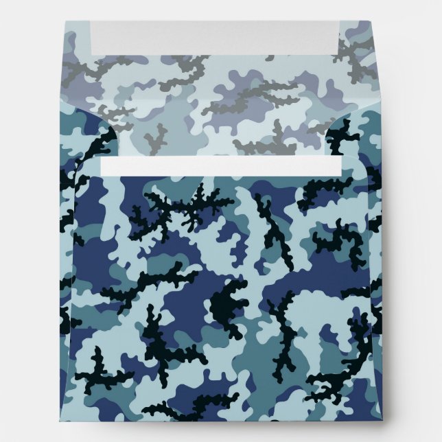 Navy camouflage envelopes (Back (Bottom))