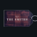 Navy Chalk Christmas Holiday Gift Tag<br><div class="desc">Navy Chalk Christmas Holiday Gift Tag. holidayz18</div>