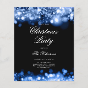 Navy Christmas Lights Invite Program & Menu