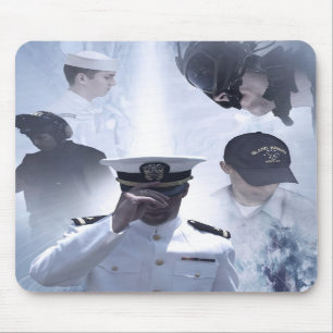Navy Commemorative Mousepad