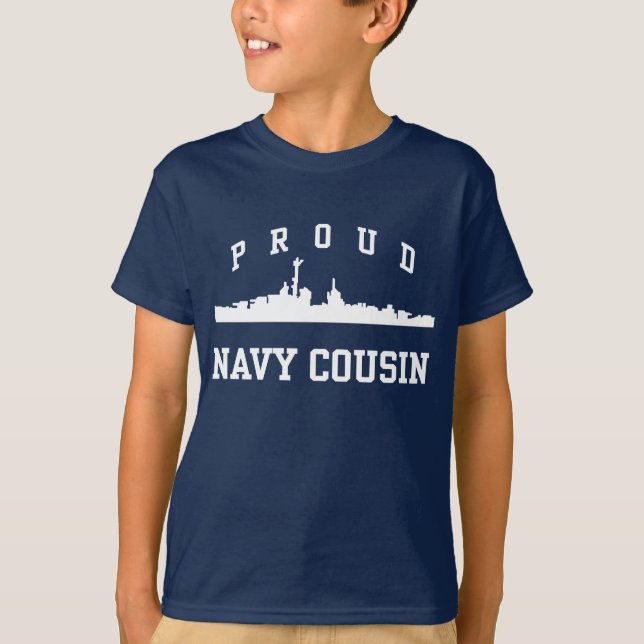 Navy Cousin T-Shirt (Front)