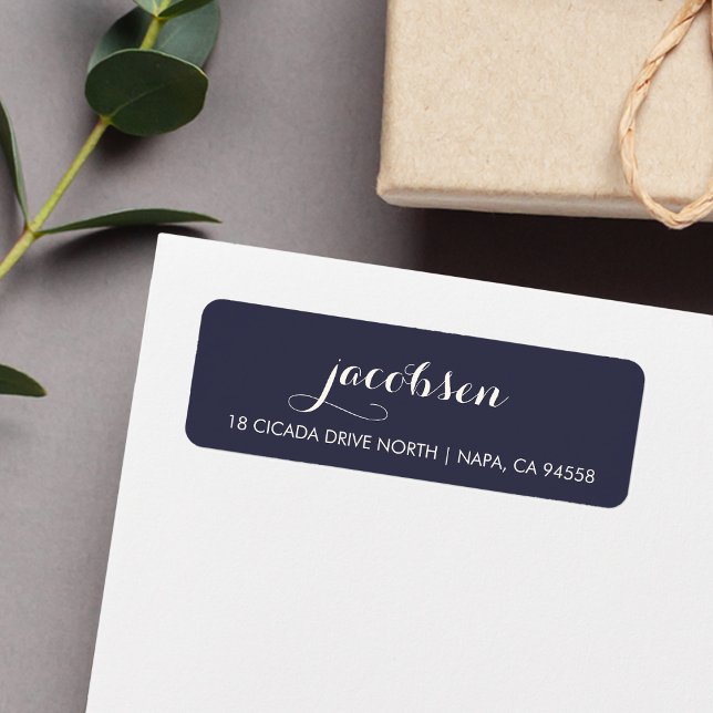 Navy & Cream Elegant Calligraphy (Creator Uploaded)