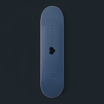 Navy | Create Your Own Custom Skateboard Design<br><div class="desc">Create Your Own Custom Skateboard Design! Use this classic navy blue color background or choose any color,  add your own photo,  background,  business logo,  or any personalized image. Perfect as unique gift for improving outdoor sport and activity and make them fun! Any font,  no minimum.</div>
