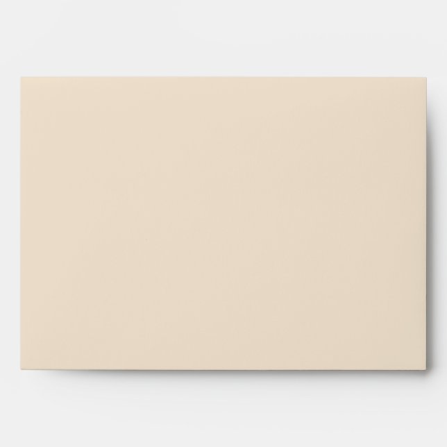 Navy/Creme Tree Wedding Envelope (Front)