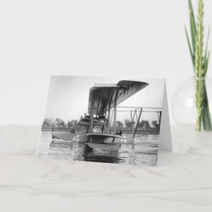 Navy Curtiss NC-4 Flying Boat, 1918 Card