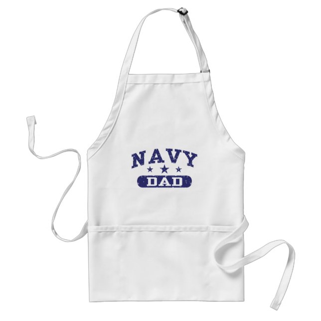 Navy Dad Standard Apron (Front)