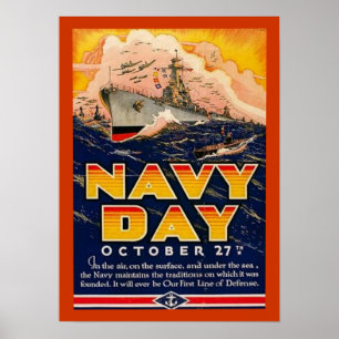 Navy Day Poster