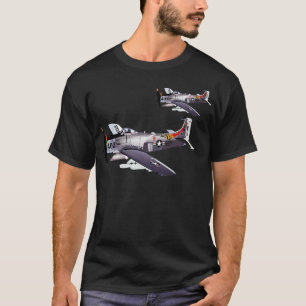 Navy Douglas A6 Skyraider Pair T-Shirt