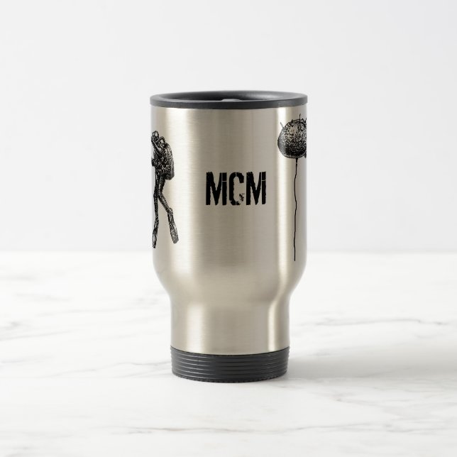Navy EOD MCM Travel Mug (Center)