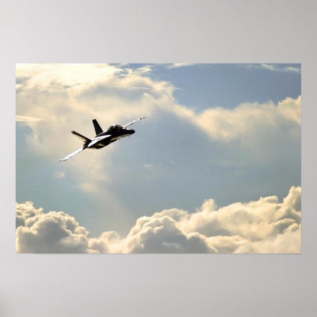 Navy F-18 Poster (Front)