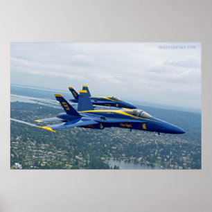 Navy Flight Demonstration Poster
