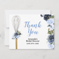 Navy Floral Soon to be Whisked Away Bridal Shower