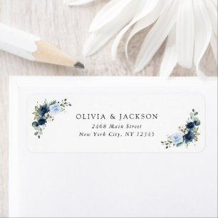 Navy Flowers, Blue Flowers, Boho, Floral Wedding