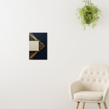Navy & Gold