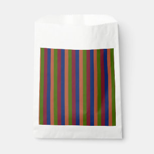 Navy Green Favour Bag