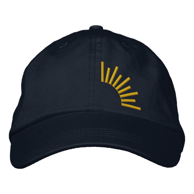 Navy hat with logomark (Front)